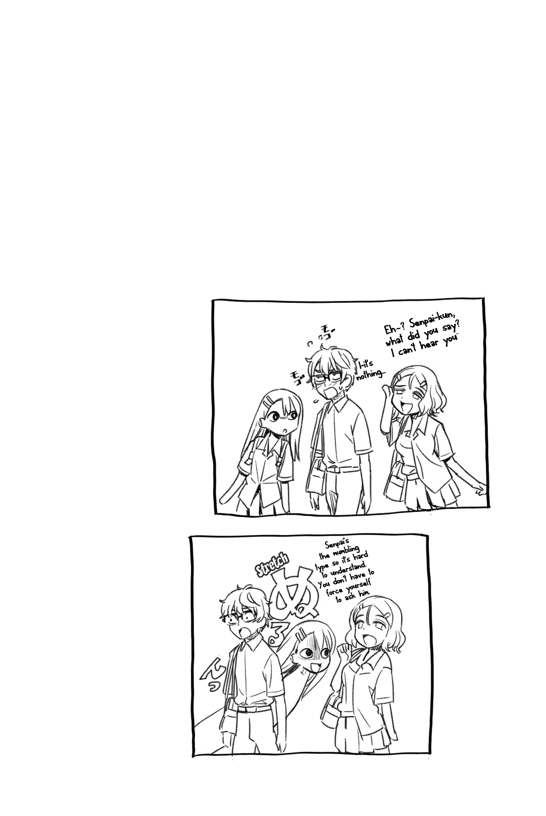 Please don't bully me, Nagatoro Chapter 30.5 page 9 - Chapter 30.5: Volume 4 Extras