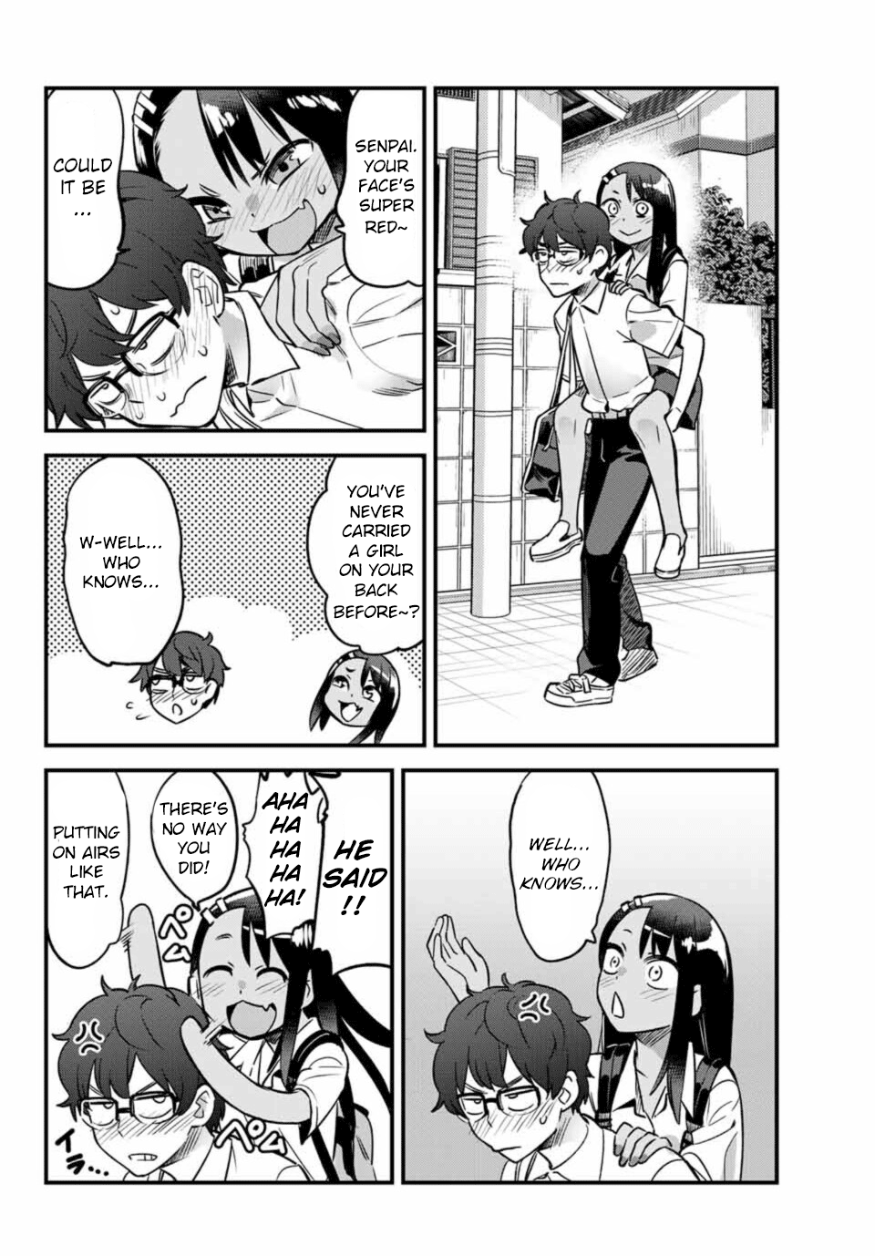 Please don't bully me, Nagatoro Chapter 30 page 10 - Chapter 30: Let's play rock, paper, scissors, senpai