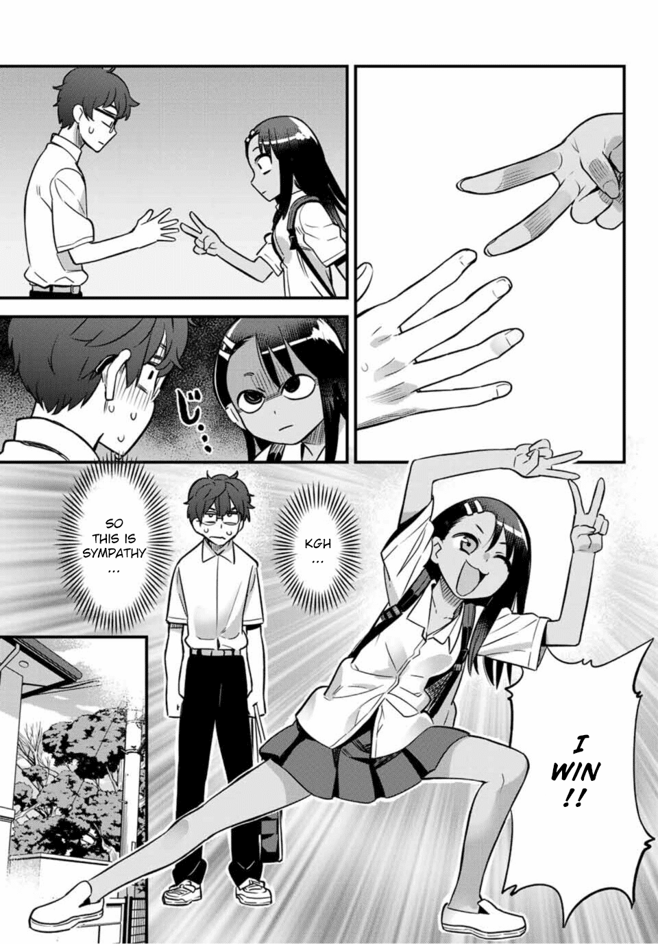 Please don't bully me, Nagatoro Chapter 30 page 5 - Chapter 30: Let's play rock, paper, scissors, senpai