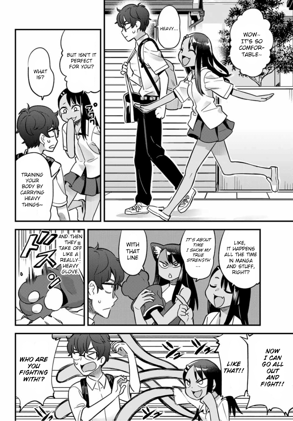 Please don't bully me, Nagatoro Chapter 30 page 6 - Chapter 30: Let's play rock, paper, scissors, senpai