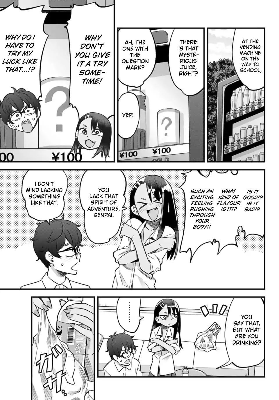 Please don't bully me, Nagatoro Chapter 31 page 3 - Chapter 31: You lack that spirit of adventure, Senpai