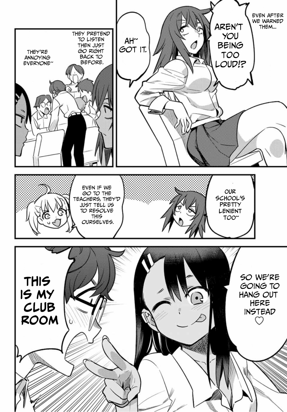 Please don't bully me, Nagatoro Chapter 32 page 4 - Chapter 32: Senpai is a quiet pervert
