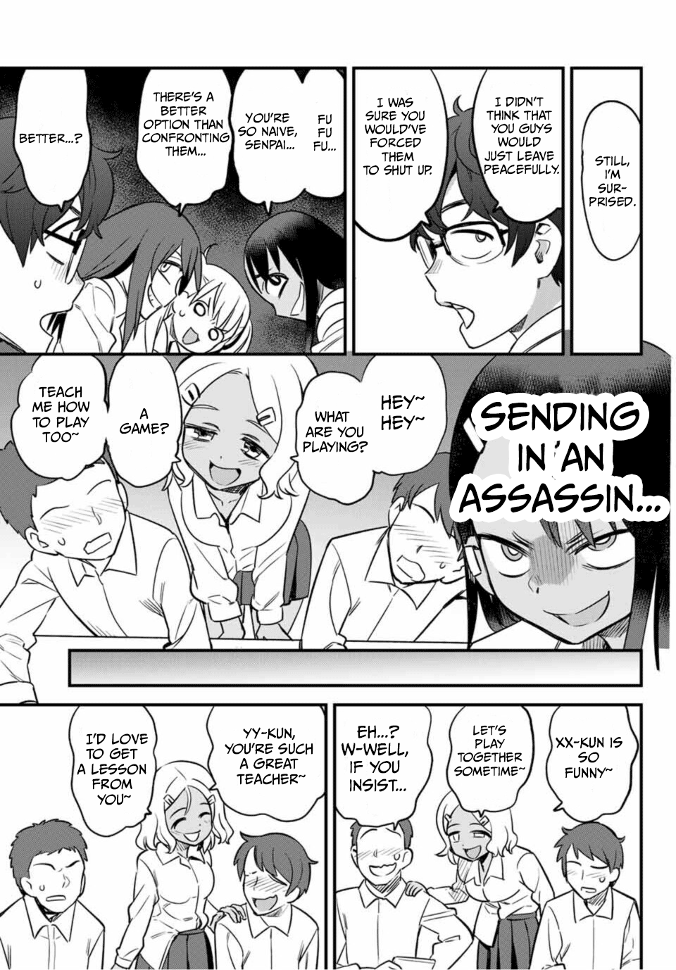 Please don't bully me, Nagatoro Chapter 32 page 5 - Chapter 32: Senpai is a quiet pervert