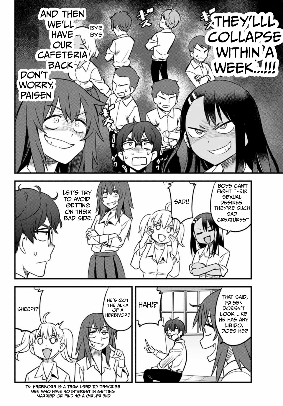 Please don't bully me, Nagatoro Chapter 32 page 6 - Chapter 32: Senpai is a quiet pervert