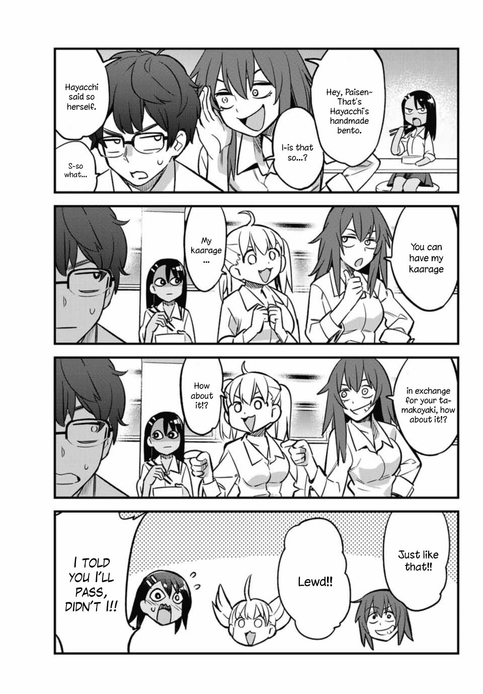 Please don't bully me, Nagatoro Chapter 33 page 10 - Chapter 33: You're having bento, Senpai?