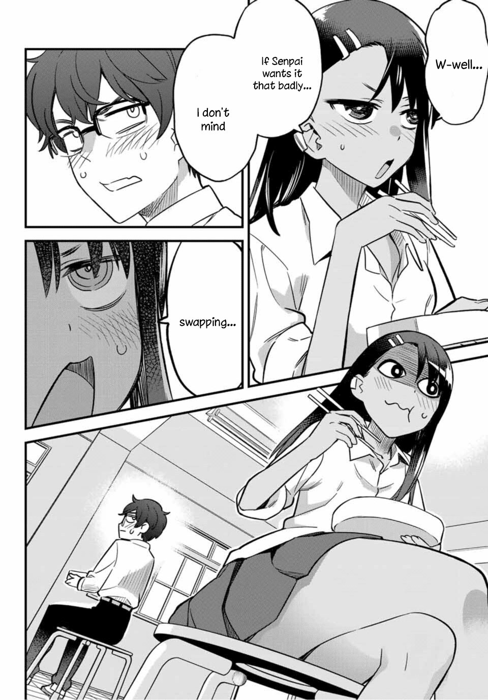 Please don't bully me, Nagatoro Chapter 33 page 11 - Chapter 33: You're having bento, Senpai?