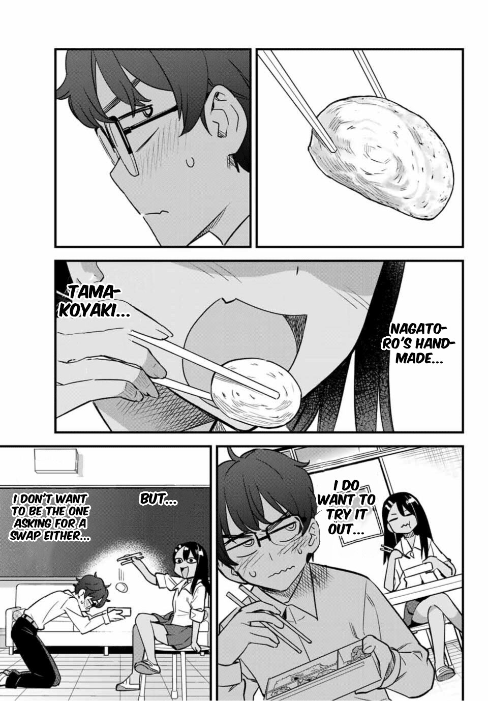Please don't bully me, Nagatoro Chapter 33 page 12 - Chapter 33: You're having bento, Senpai?