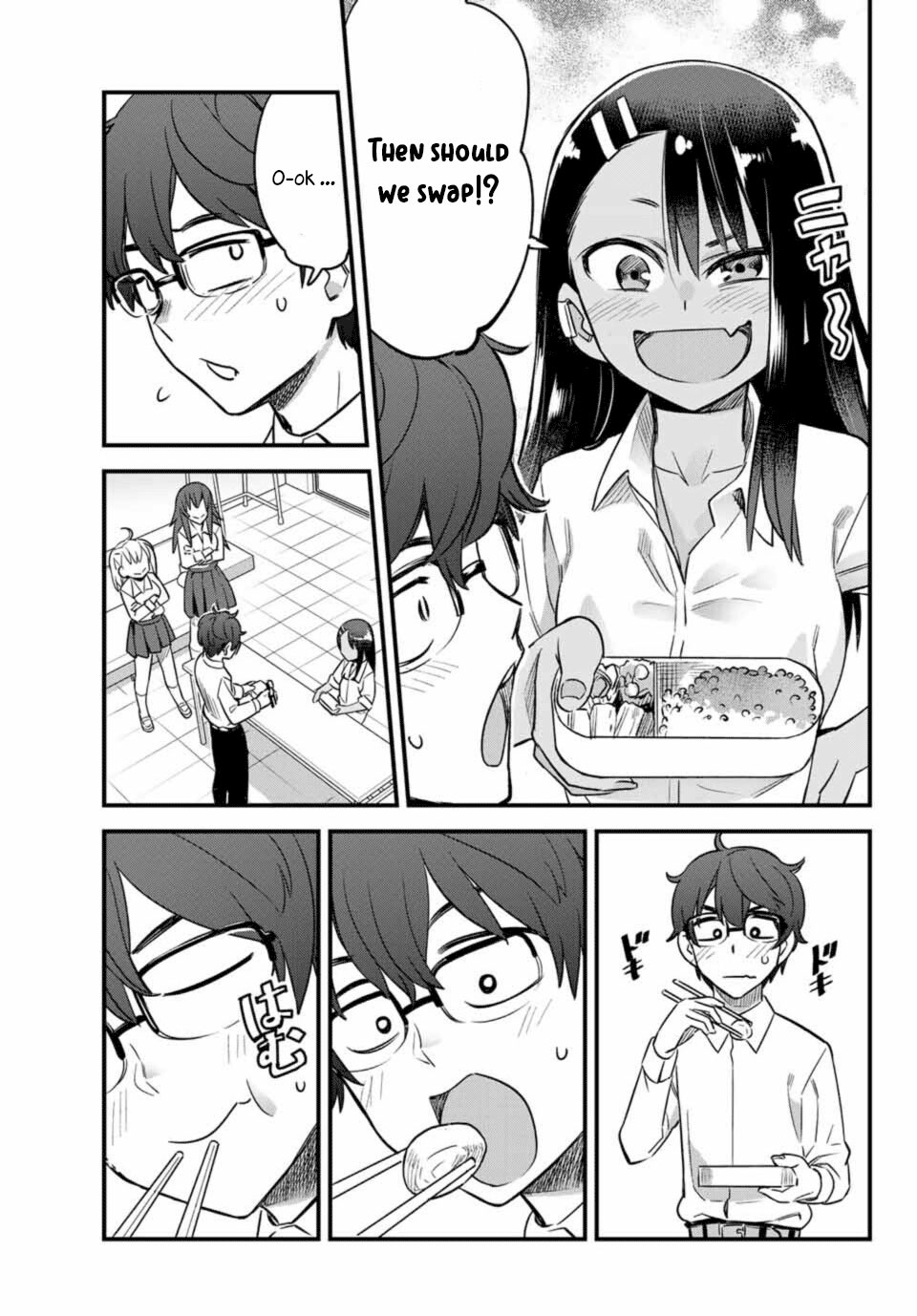 Please don't bully me, Nagatoro Chapter 33 page 14 - Chapter 33: You're having bento, Senpai?