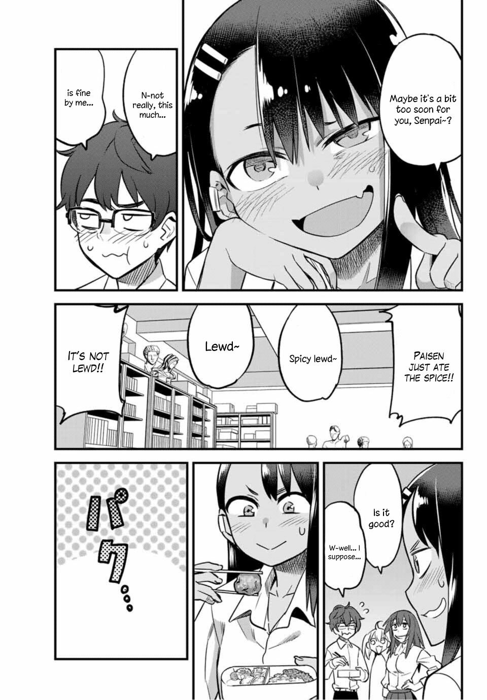 Please don't bully me, Nagatoro Chapter 33 page 16 - Chapter 33: You're having bento, Senpai?