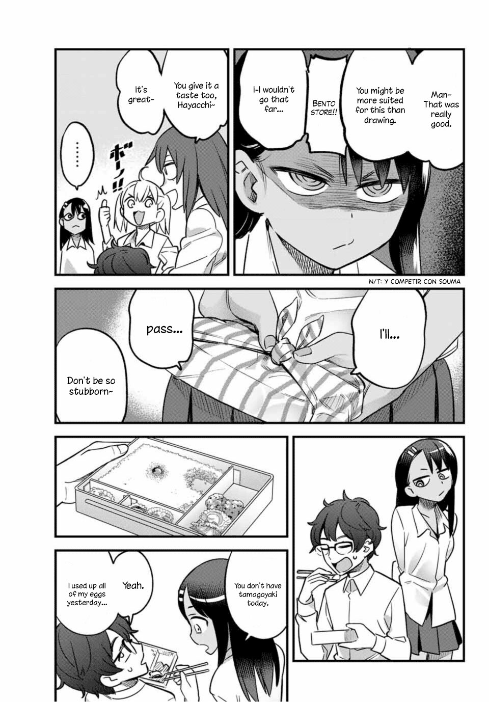 Please don't bully me, Nagatoro Chapter 33 page 8 - Chapter 33: You're having bento, Senpai?
