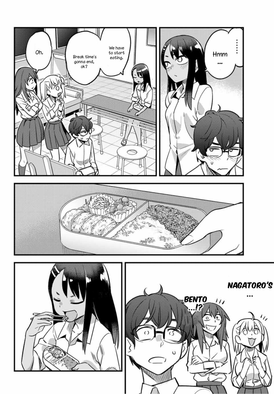 Please don't bully me, Nagatoro Chapter 33 page 9 - Chapter 33: You're having bento, Senpai?