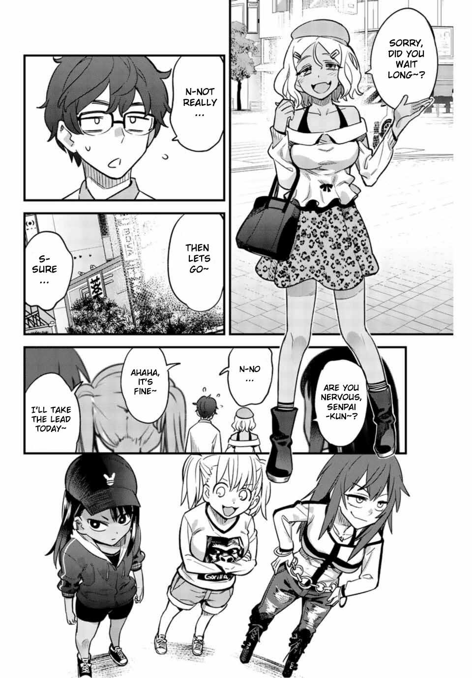 Please don't bully me, Nagatoro Chapter 34 page 10 - Chapter 34: No Way Gross Senpai Can Have a Proper Date!!