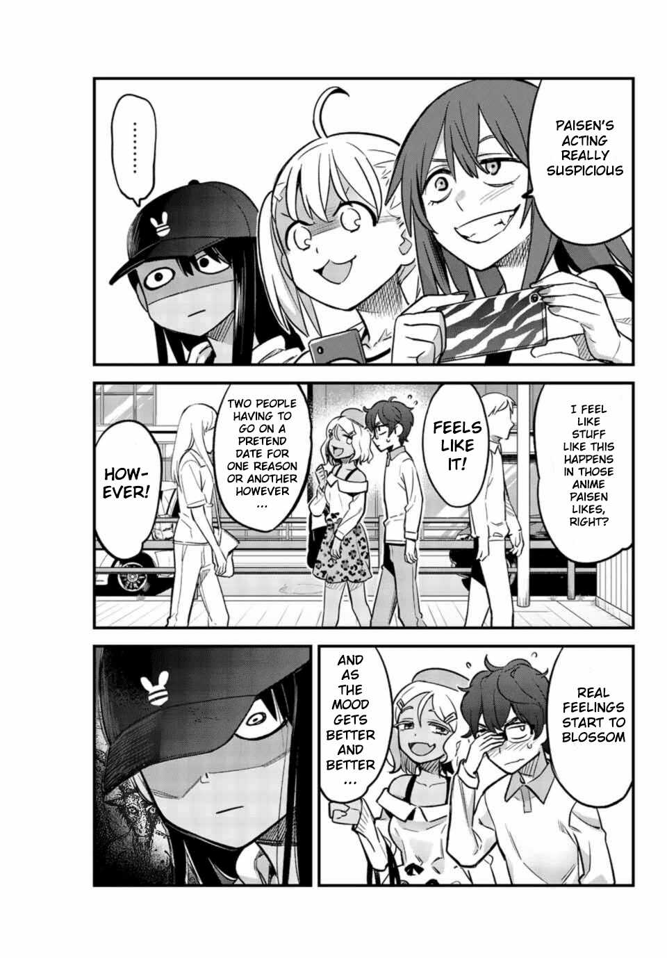 Please don't bully me, Nagatoro Chapter 34 page 11 - Chapter 34: No Way Gross Senpai Can Have a Proper Date!!