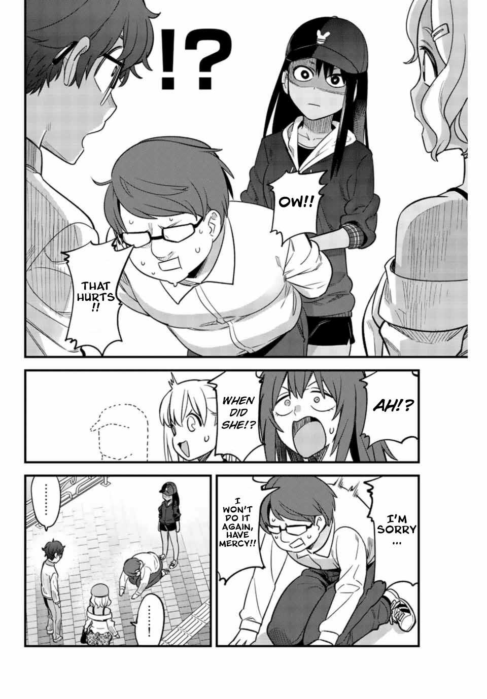 Please don't bully me, Nagatoro Chapter 34 page 14 - Chapter 34: No Way Gross Senpai Can Have a Proper Date!!