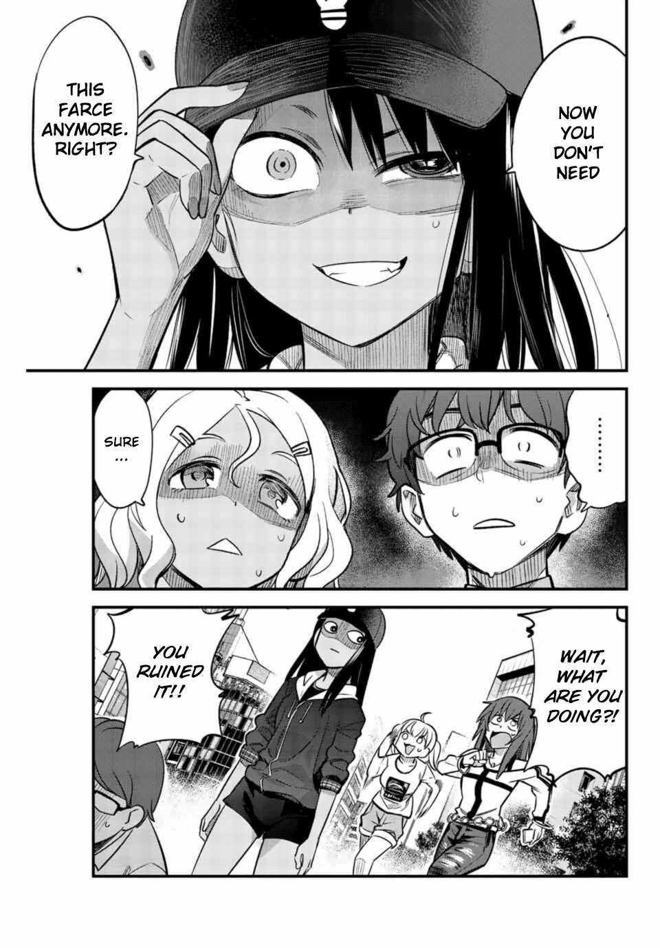 Please don't bully me, Nagatoro Chapter 34 page 15 - Chapter 34: No Way Gross Senpai Can Have a Proper Date!!