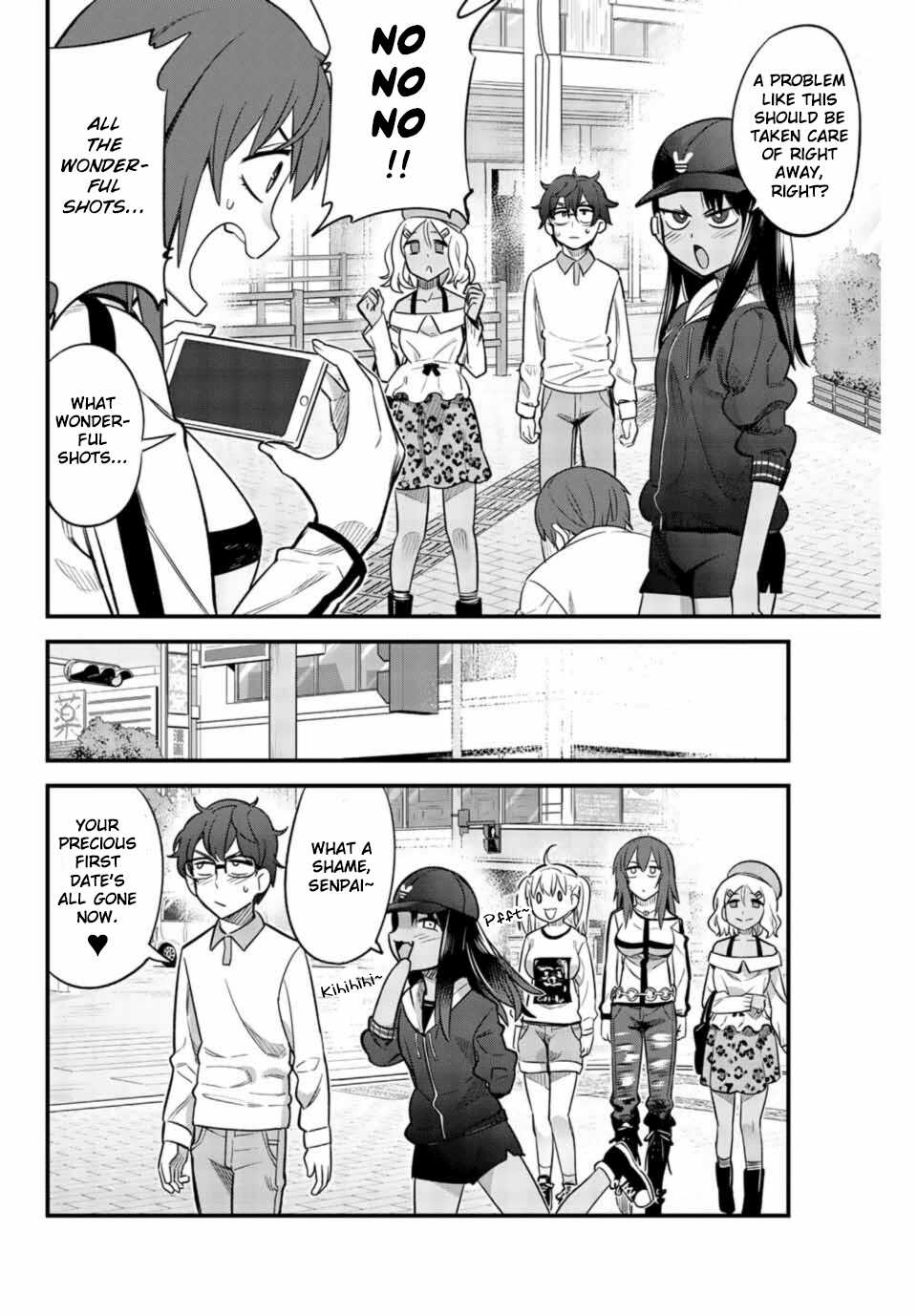 Please don't bully me, Nagatoro Chapter 34 page 16 - Chapter 34: No Way Gross Senpai Can Have a Proper Date!!