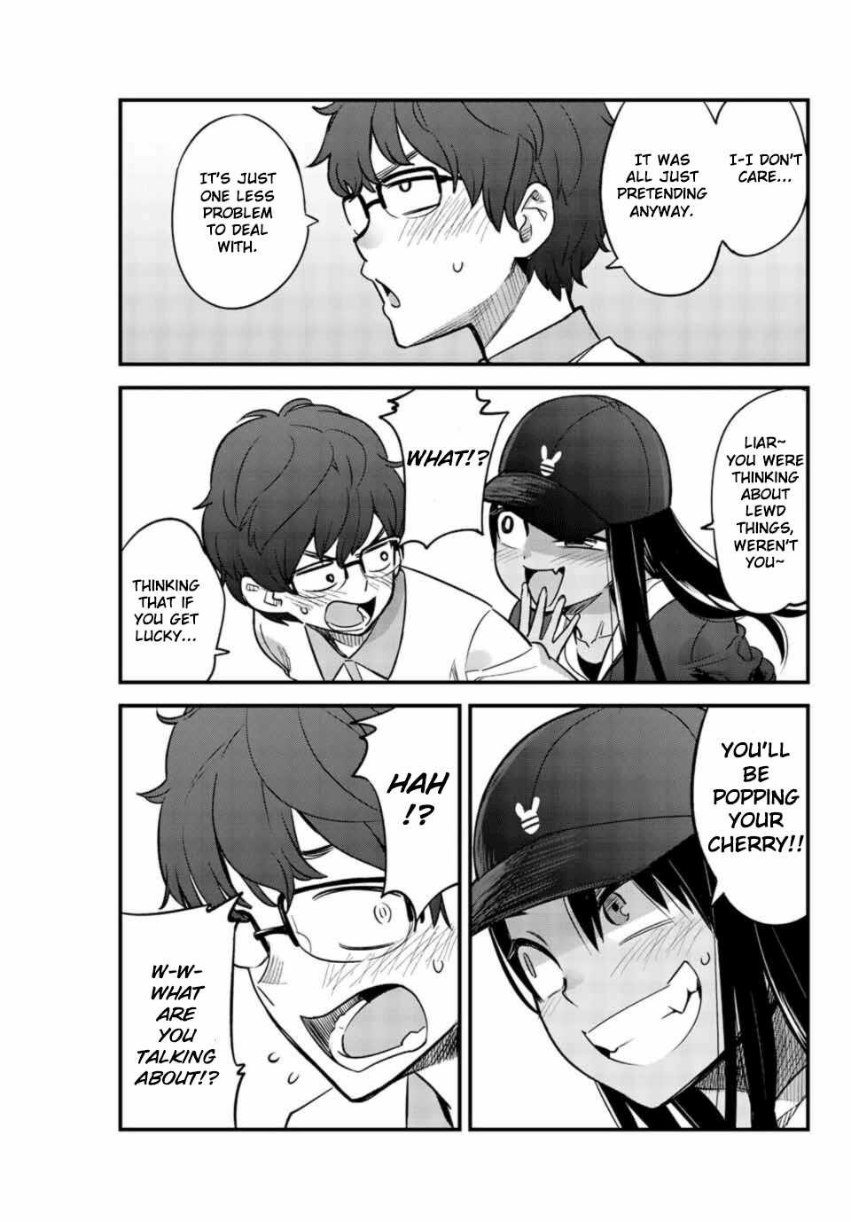 Please don't bully me, Nagatoro Chapter 34 page 17 - Chapter 34: No Way Gross Senpai Can Have a Proper Date!!