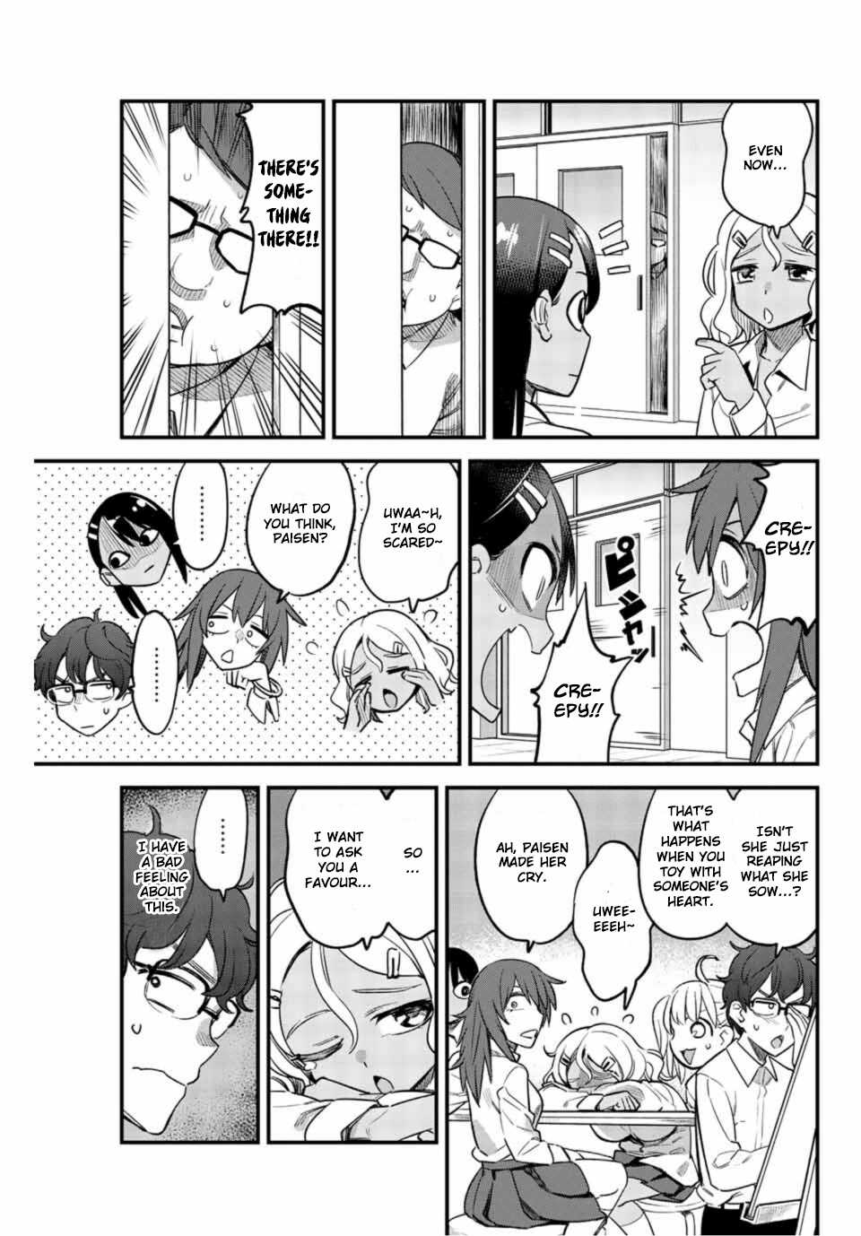 Please don't bully me, Nagatoro Chapter 34 page 3 - Chapter 34: No Way Gross Senpai Can Have a Proper Date!!