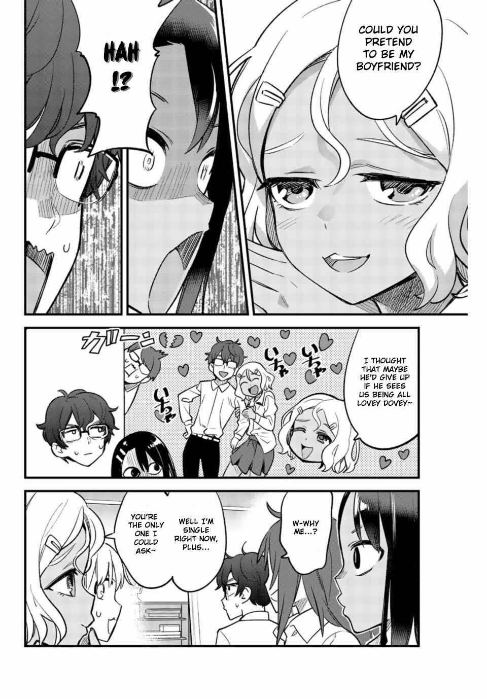 Please don't bully me, Nagatoro Chapter 34 page 4 - Chapter 34: No Way Gross Senpai Can Have a Proper Date!!