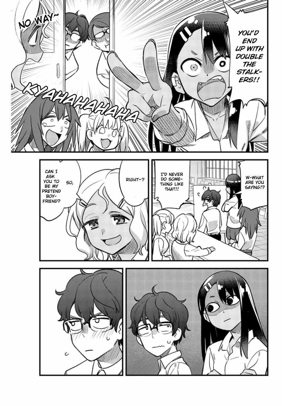 Please don't bully me, Nagatoro Chapter 34 page 7 - Chapter 34: No Way Gross Senpai Can Have a Proper Date!!