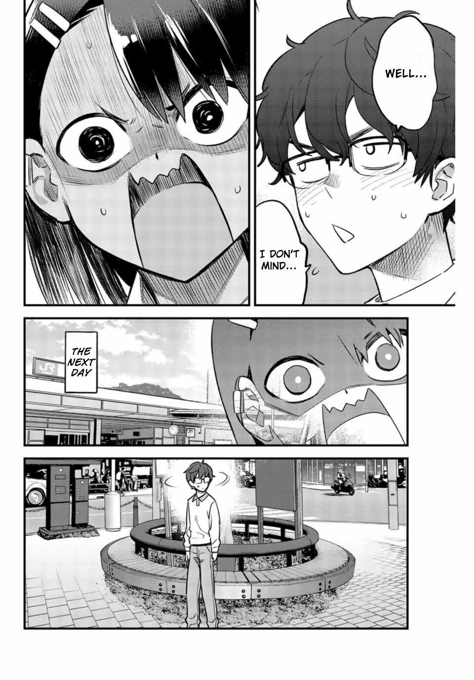 Please don't bully me, Nagatoro Chapter 34 page 8 - Chapter 34: No Way Gross Senpai Can Have a Proper Date!!
