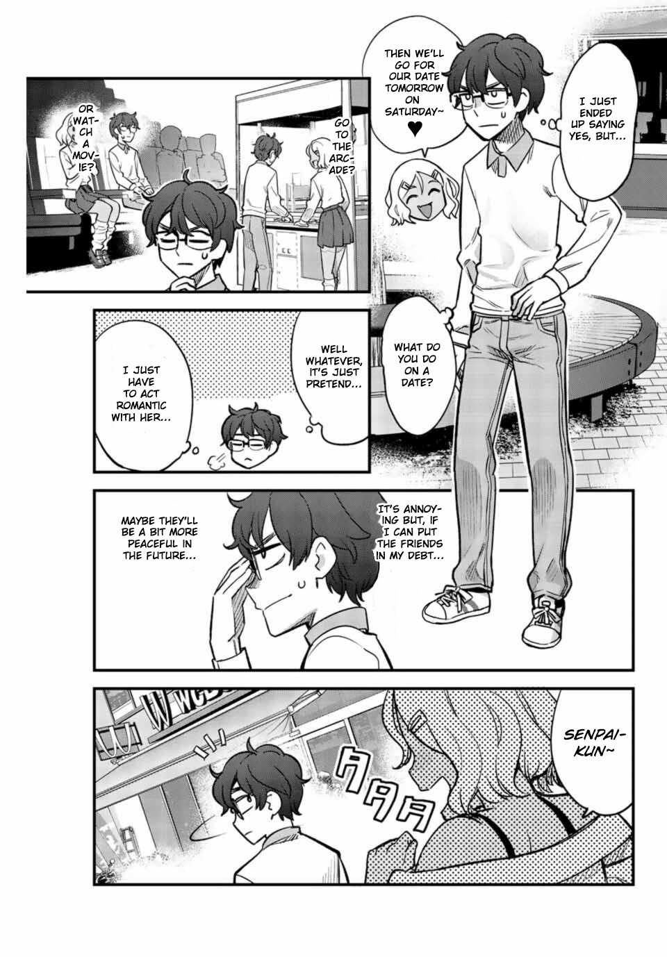 Please don't bully me, Nagatoro Chapter 34 page 9 - Chapter 34: No Way Gross Senpai Can Have a Proper Date!!