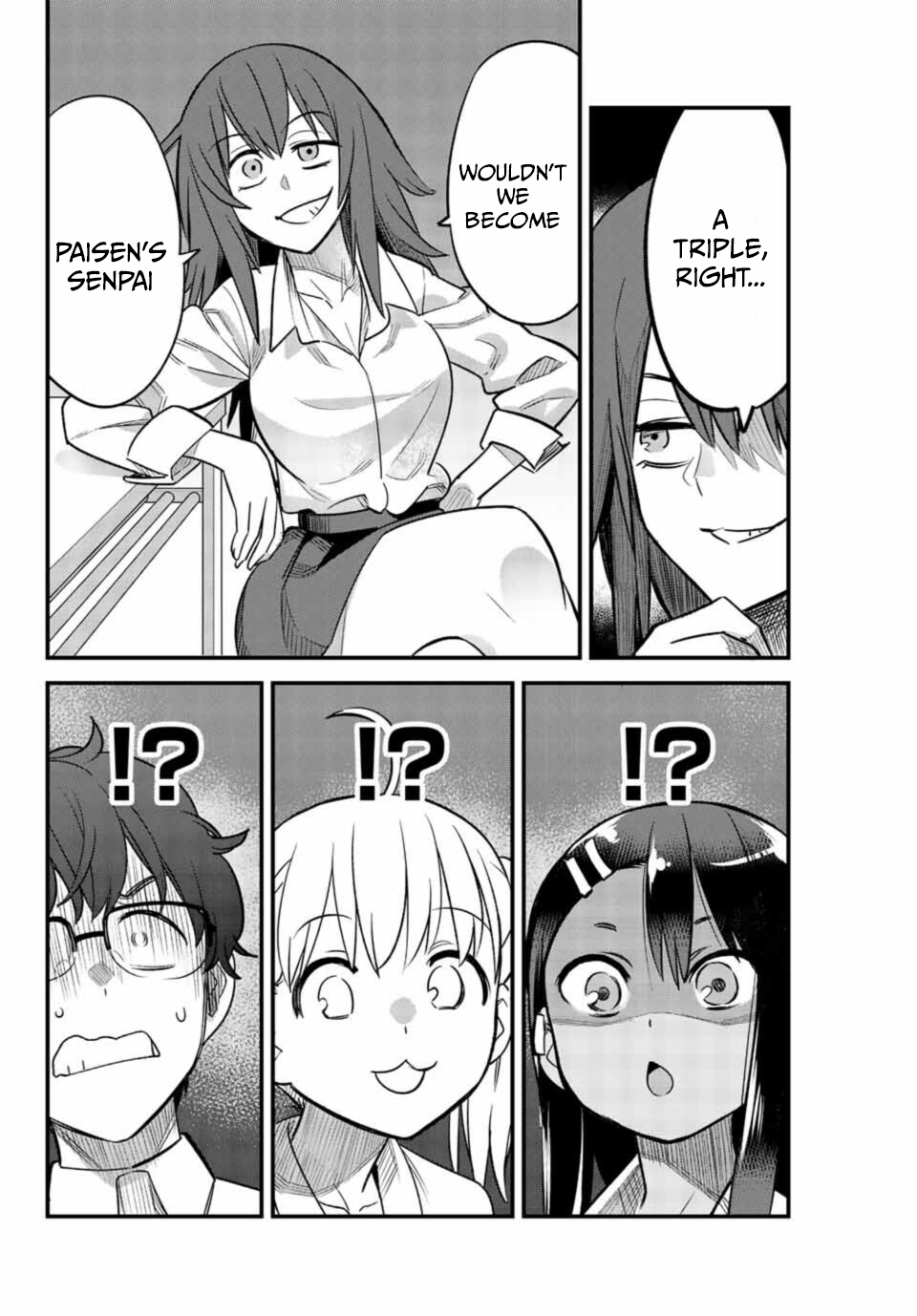 Please don't bully me, Nagatoro Chapter 35 page 2 - Chapter 35: Wouldn't We Become Paisen's Senpai?