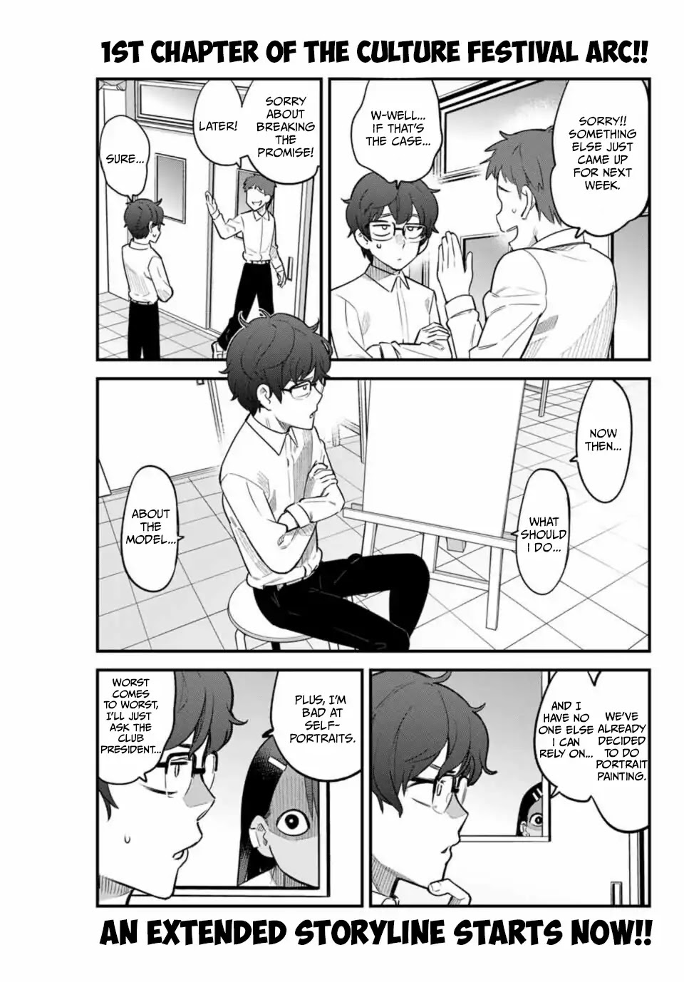 Please don't bully me, Nagatoro Chapter 36 page 1 - Chapter 36: You Made Me Do This, Senpai