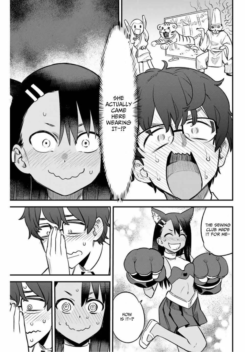 Please don't bully me, Nagatoro Chapter 36 page 11 - Chapter 36: You Made Me Do This, Senpai