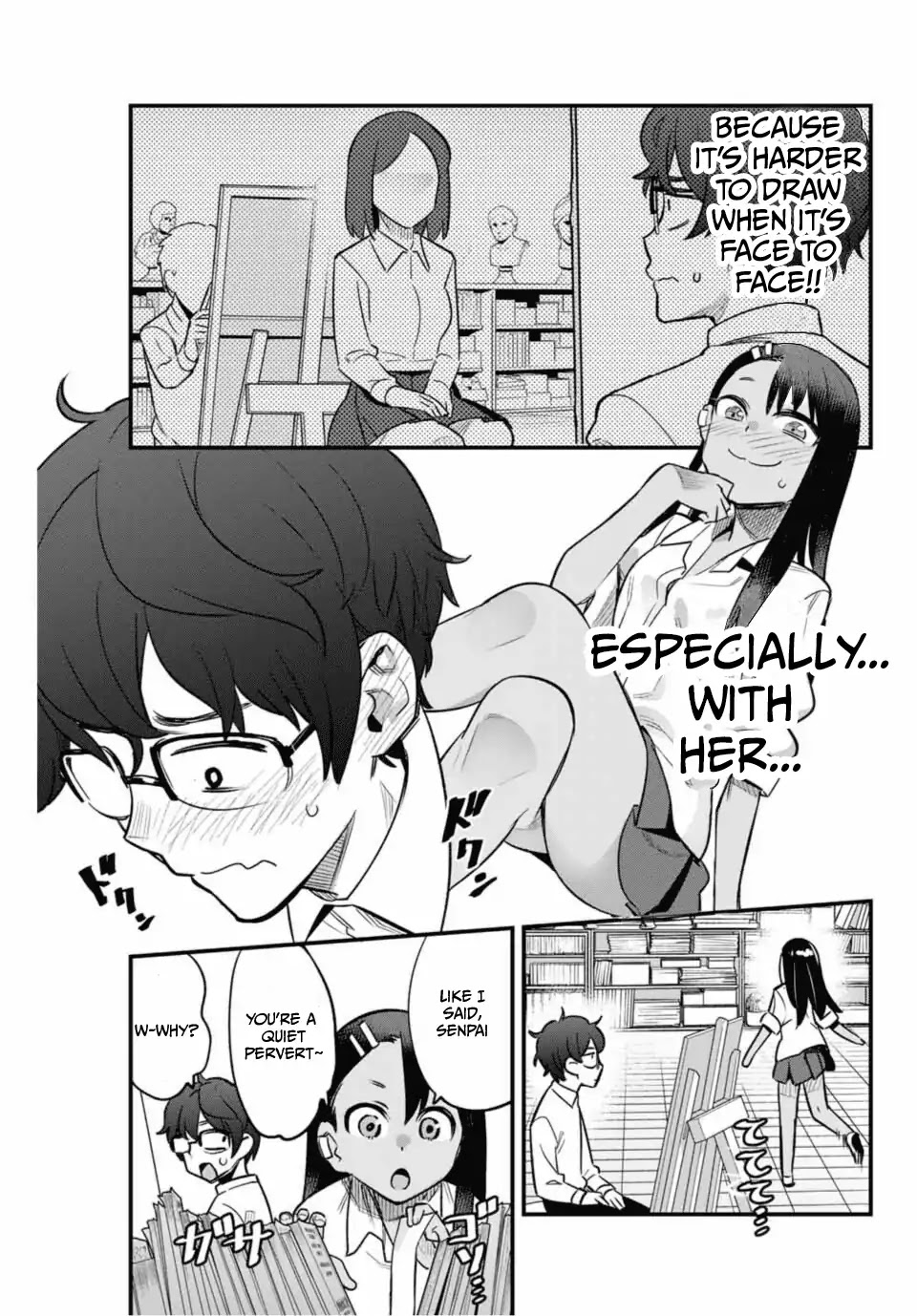 Please don't bully me, Nagatoro Chapter 36 page 5 - Chapter 36: You Made Me Do This, Senpai
