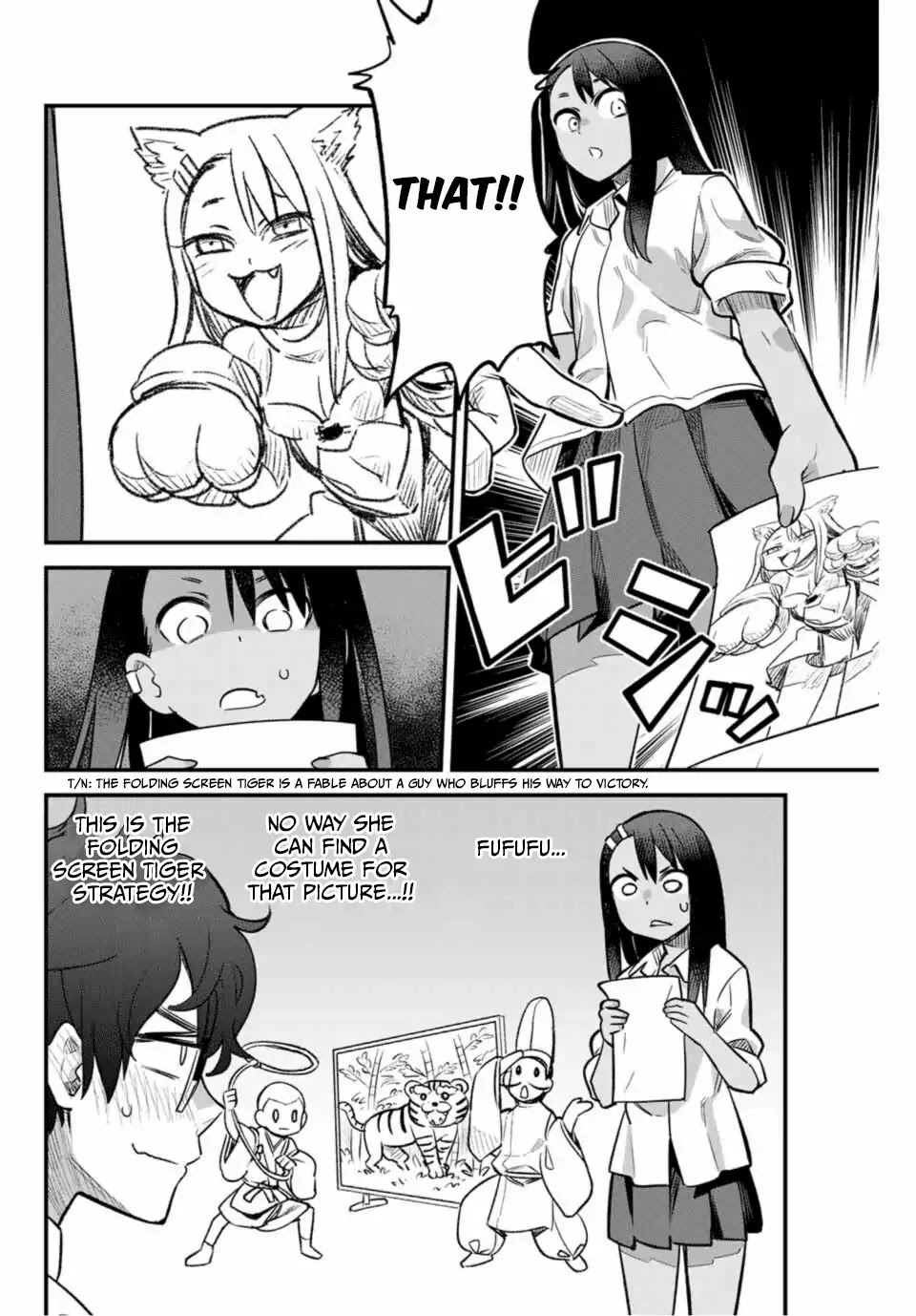 Please don't bully me, Nagatoro Chapter 36 page 8 - Chapter 36: You Made Me Do This, Senpai