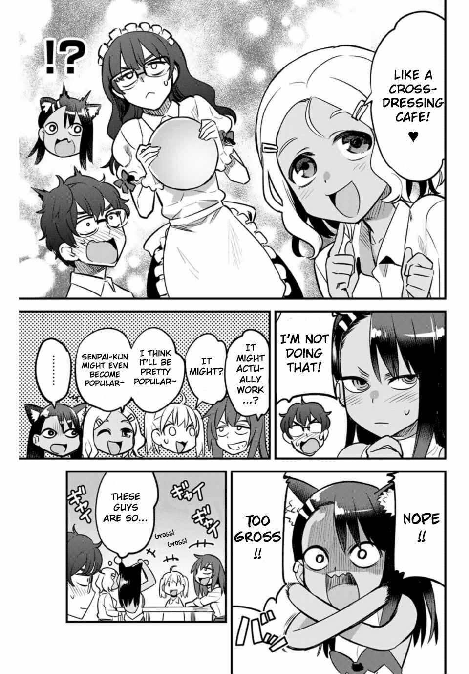 Please don't bully me, Nagatoro Chapter 37 page 11 - Chapter 37: Senpai's Staring Into Space