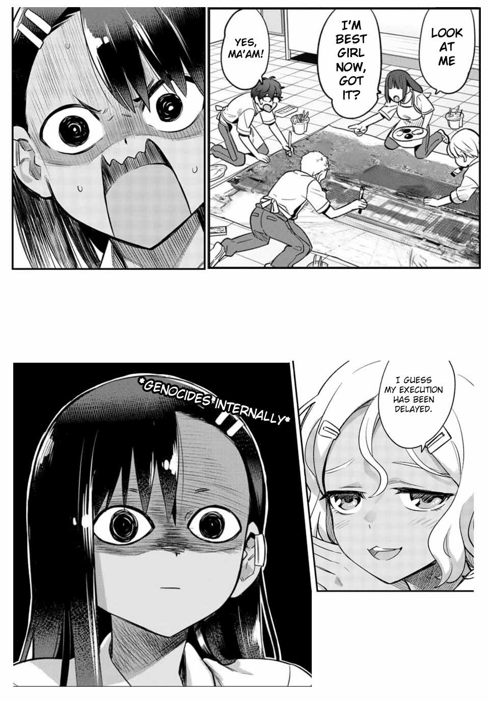 Please don't bully me, Nagatoro Chapter 37 page 15 - Chapter 37: Senpai's Staring Into Space