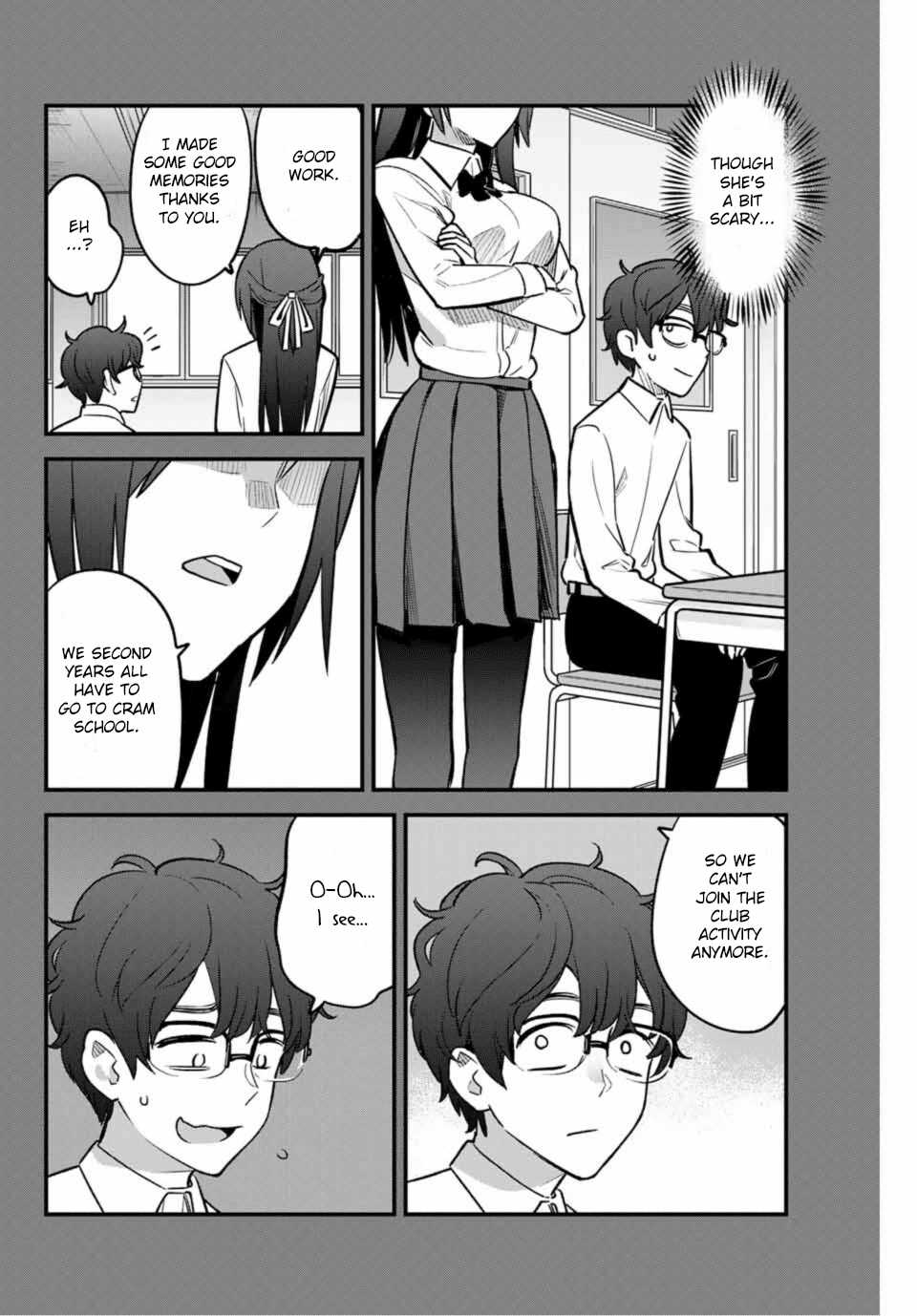 Please don't bully me, Nagatoro Chapter 37 page 6 - Chapter 37: Senpai's Staring Into Space