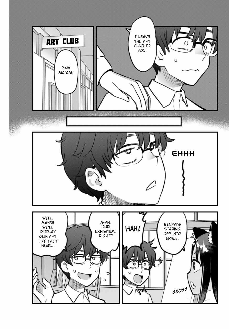 Please don't bully me, Nagatoro Chapter 37 page 7 - Chapter 37: Senpai's Staring Into Space