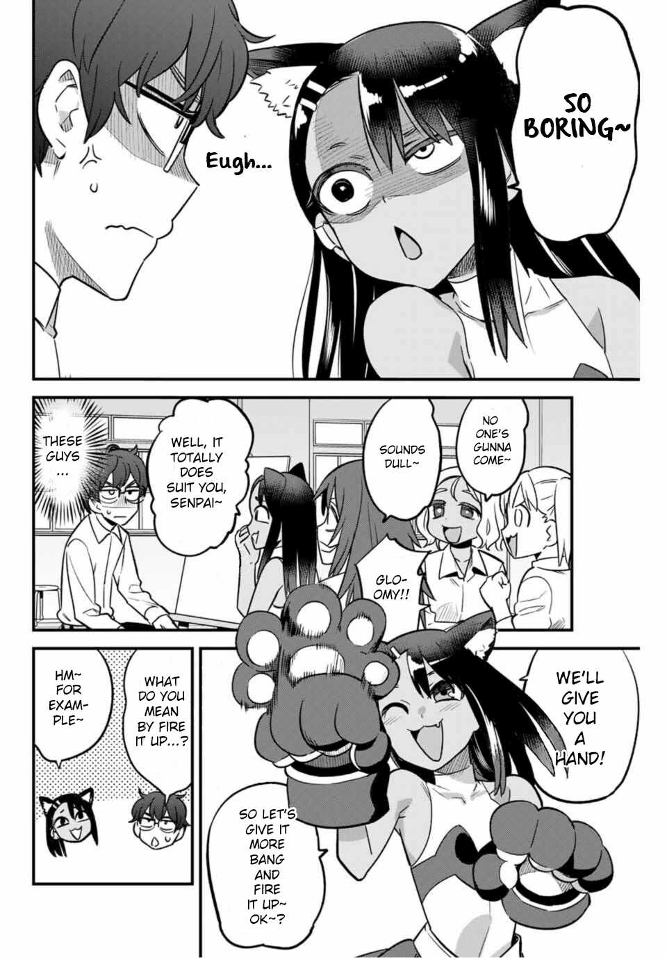 Please don't bully me, Nagatoro Chapter 37 page 8 - Chapter 37: Senpai's Staring Into Space