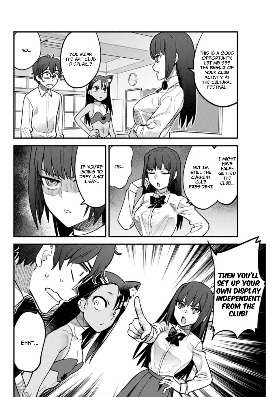 Please don't bully me, Nagatoro Chapter 38 page 14 - Chapter 38: Let's Do It, Senpai!!