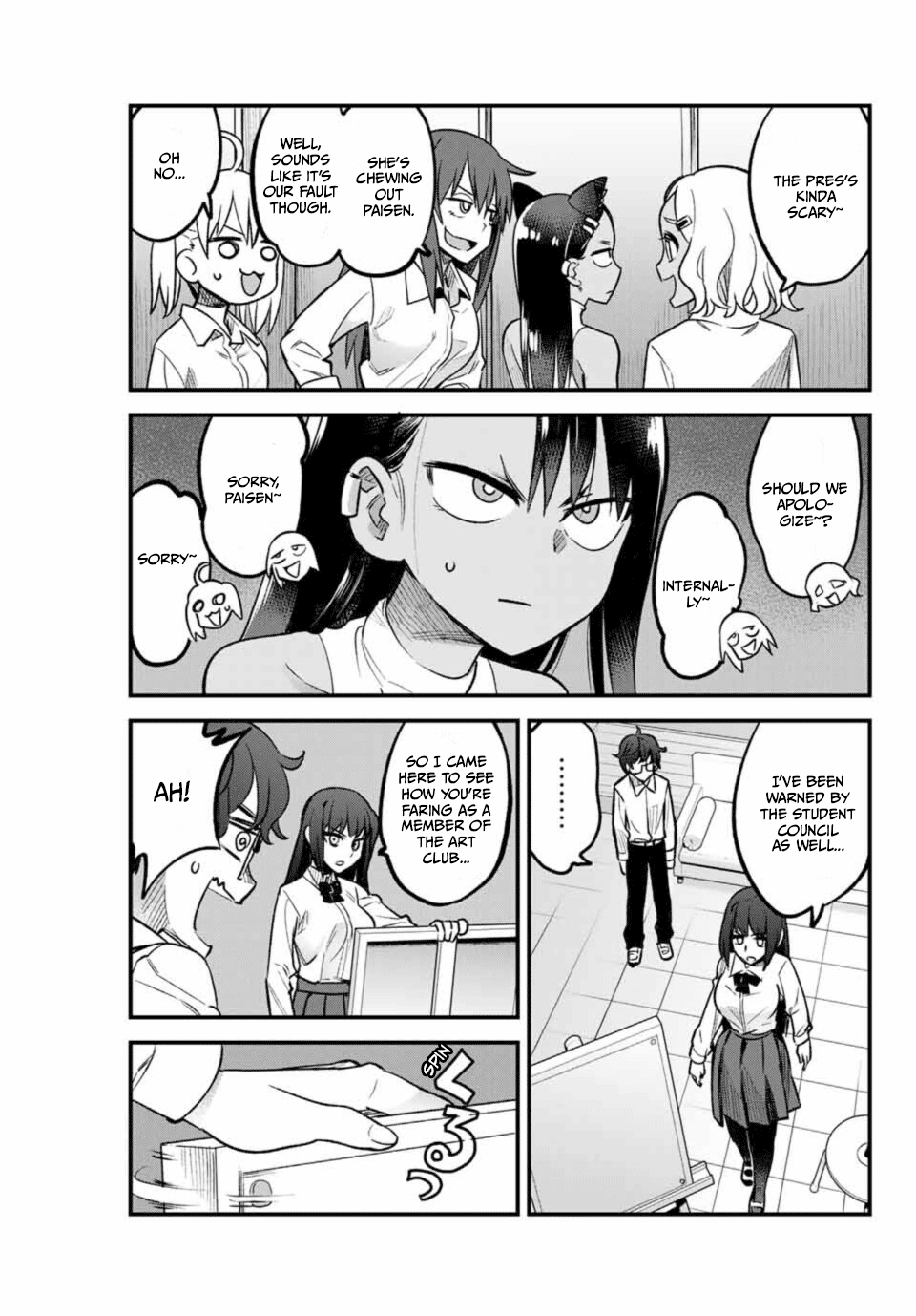 Please don't bully me, Nagatoro Chapter 38 page 5 - Chapter 38: Let's Do It, Senpai!!