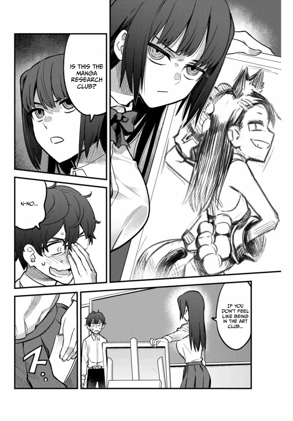 Please don't bully me, Nagatoro Chapter 38 page 6 - Chapter 38: Let's Do It, Senpai!!