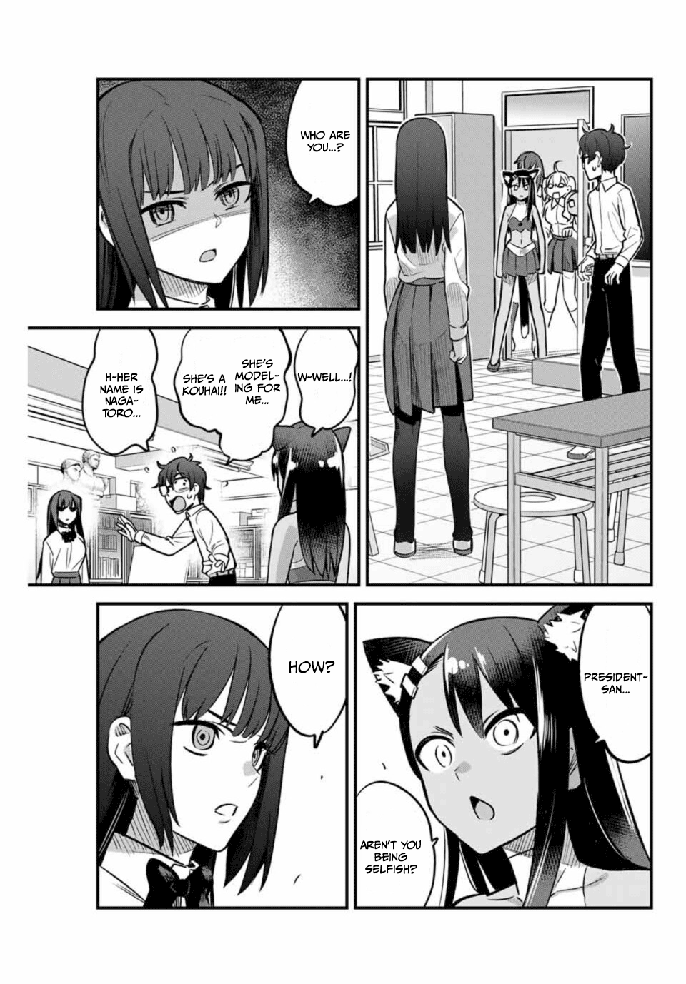 Please don't bully me, Nagatoro Chapter 38 page 9 - Chapter 38: Let's Do It, Senpai!!