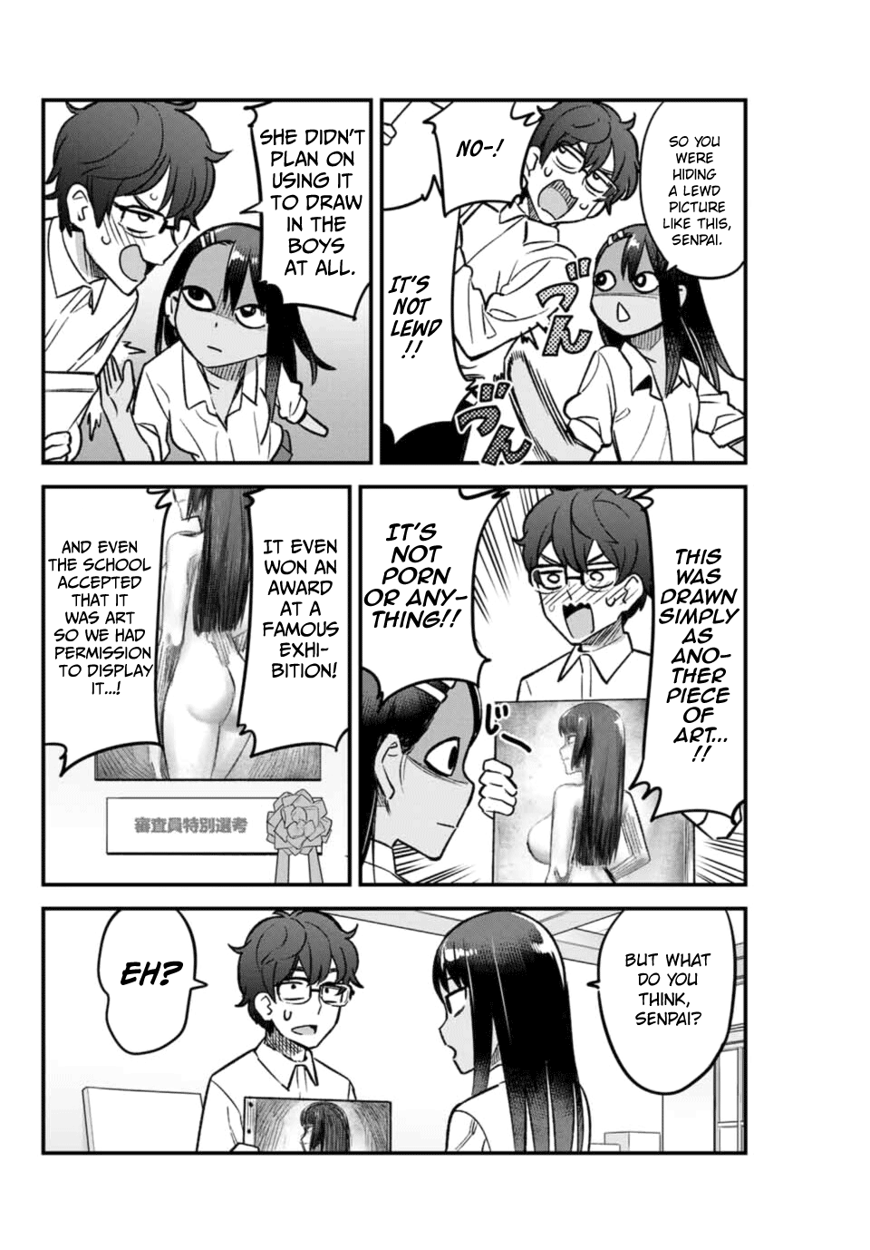 Please don't bully me, Nagatoro Chapter 39 page 12 - Chapter 39: What do you think, Senpai?