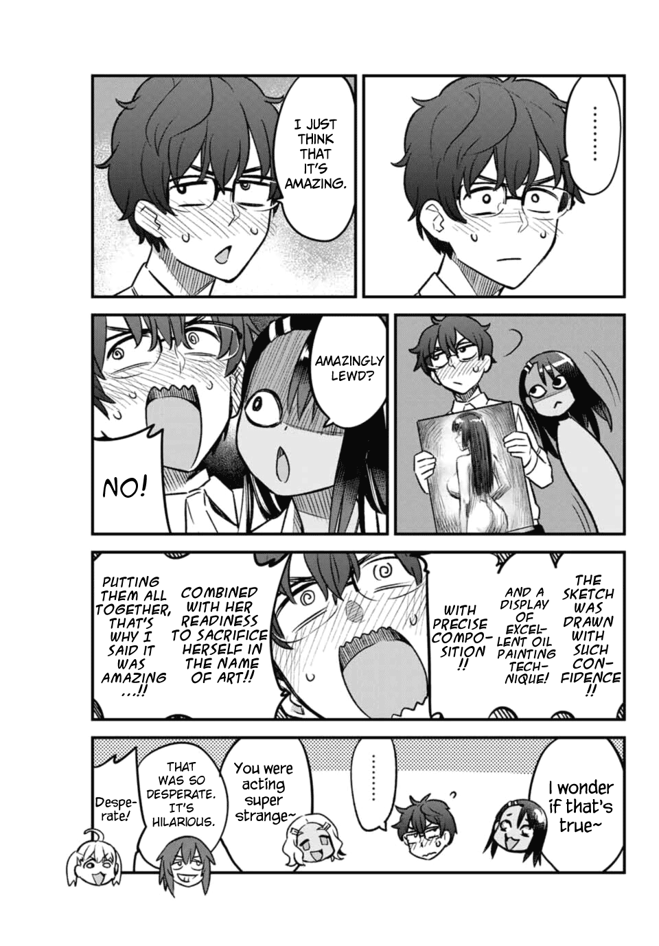 Please don't bully me, Nagatoro Chapter 39 page 13 - Chapter 39: What do you think, Senpai?