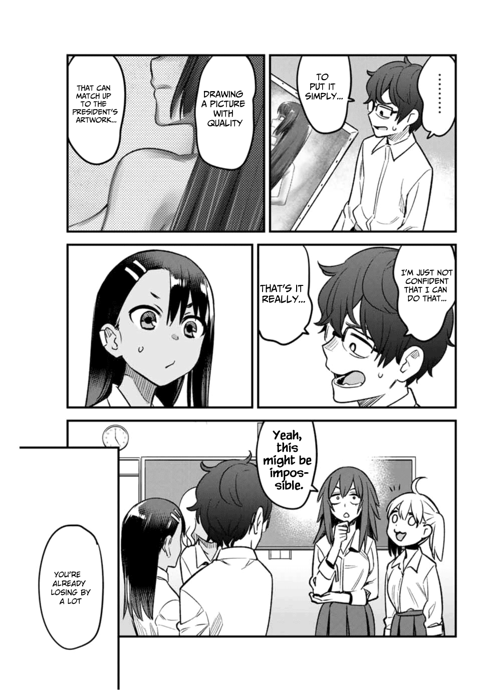 Please don't bully me, Nagatoro Chapter 39 page 15 - Chapter 39: What do you think, Senpai?