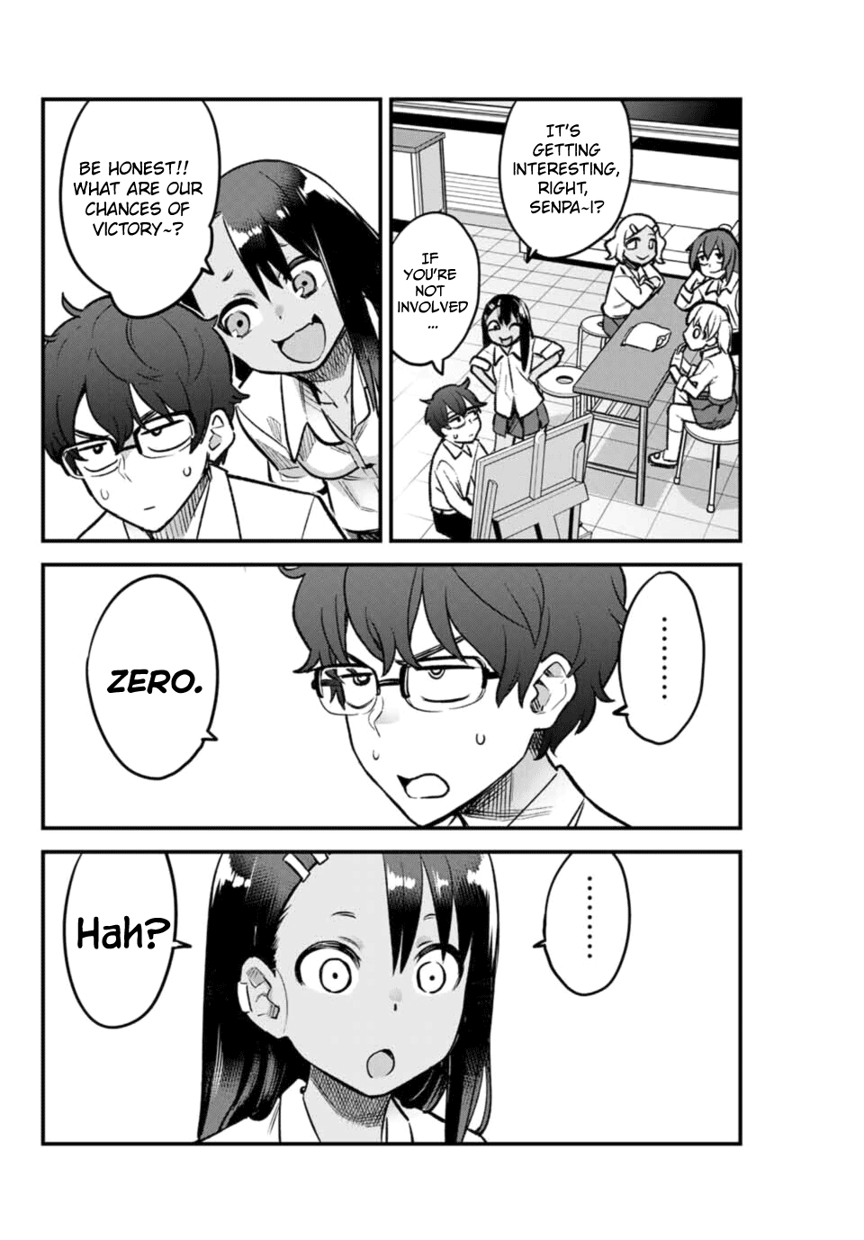 Please don't bully me, Nagatoro Chapter 39 page 4 - Chapter 39: What do you think, Senpai?