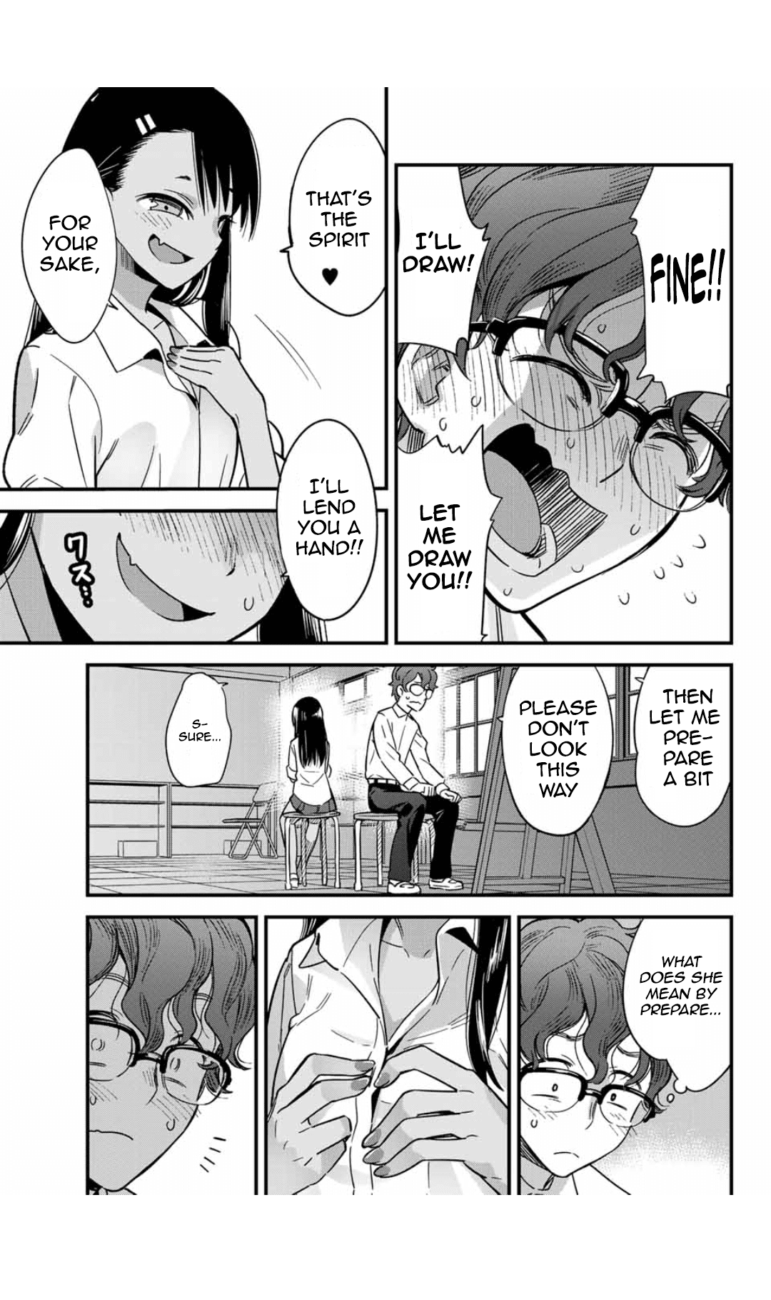 Please don't bully me, Nagatoro Chapter 4.5 page 5 - Chapter 4.5