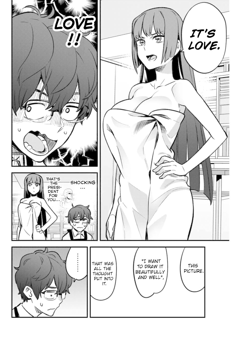 Please don't bully me, Nagatoro Chapter 40 page 14 - Chapter 40: You're just not honest, Senpai~♡