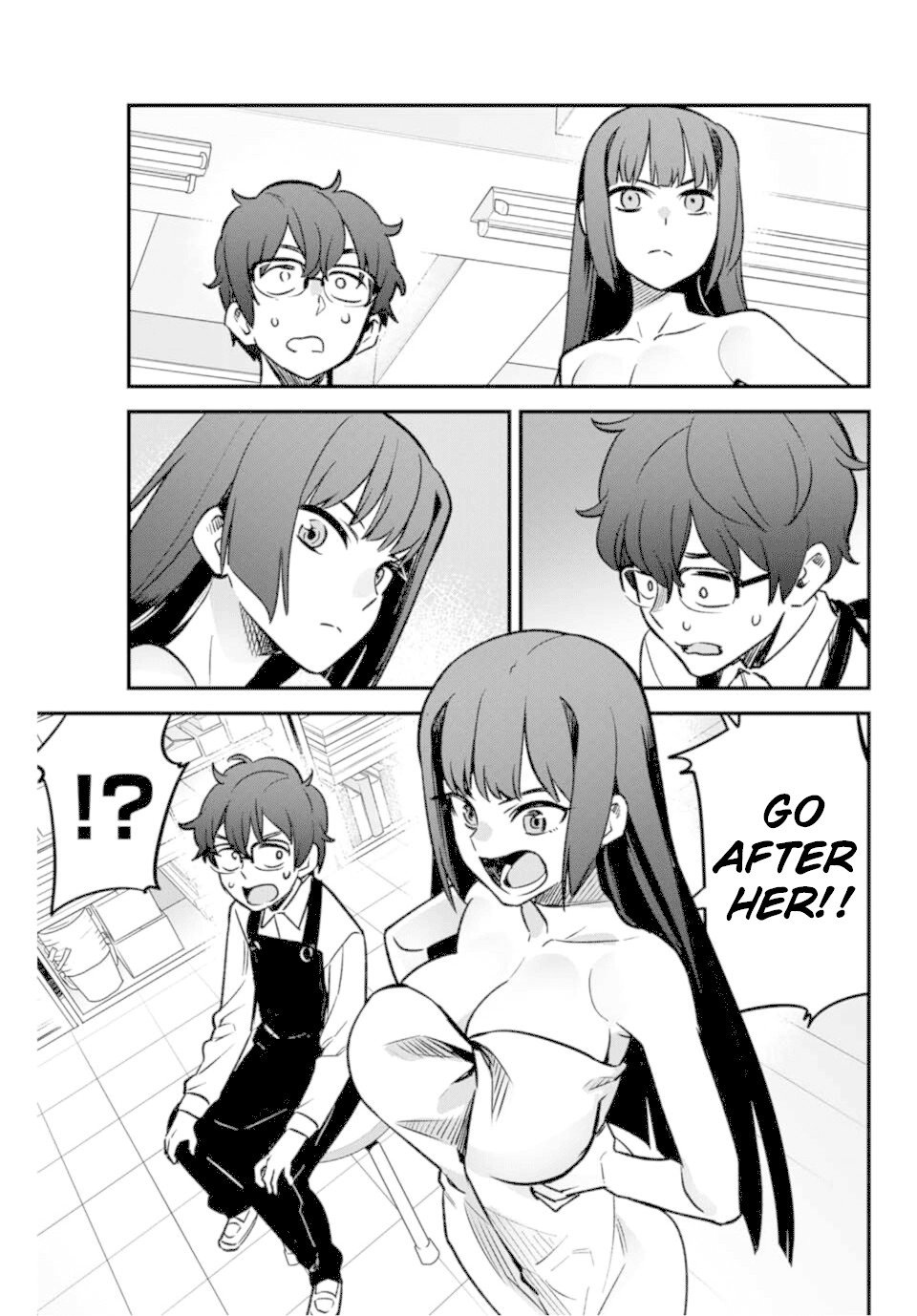 Please don't bully me, Nagatoro Chapter 40 page 17 - Chapter 40: You're just not honest, Senpai~♡