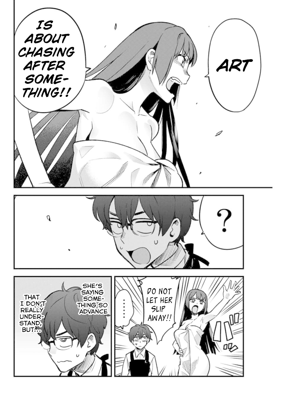 Please don't bully me, Nagatoro Chapter 40 page 18 - Chapter 40: You're just not honest, Senpai~♡
