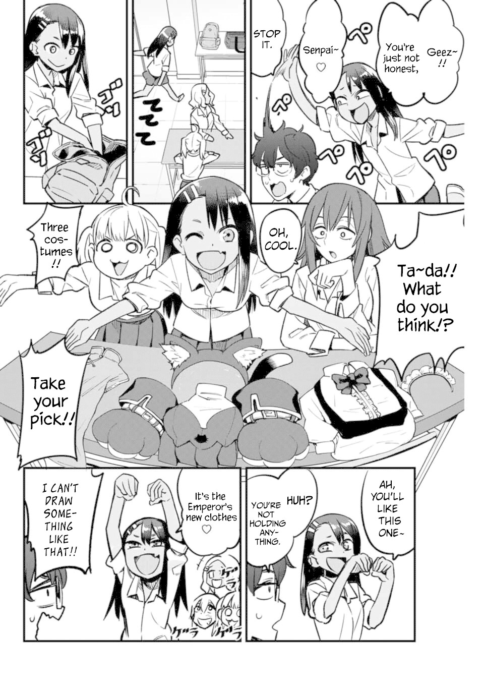 Please don't bully me, Nagatoro Chapter 40 page 4 - Chapter 40: You're just not honest, Senpai~♡