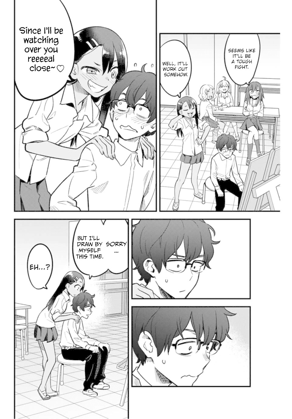 Please don't bully me, Nagatoro Chapter 40 page 6 - Chapter 40: You're just not honest, Senpai~♡